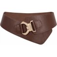 thumbnail image 1 of Wide Elastic Waist Belt Women Adjustable fashion Dress Belt, 1 of 7