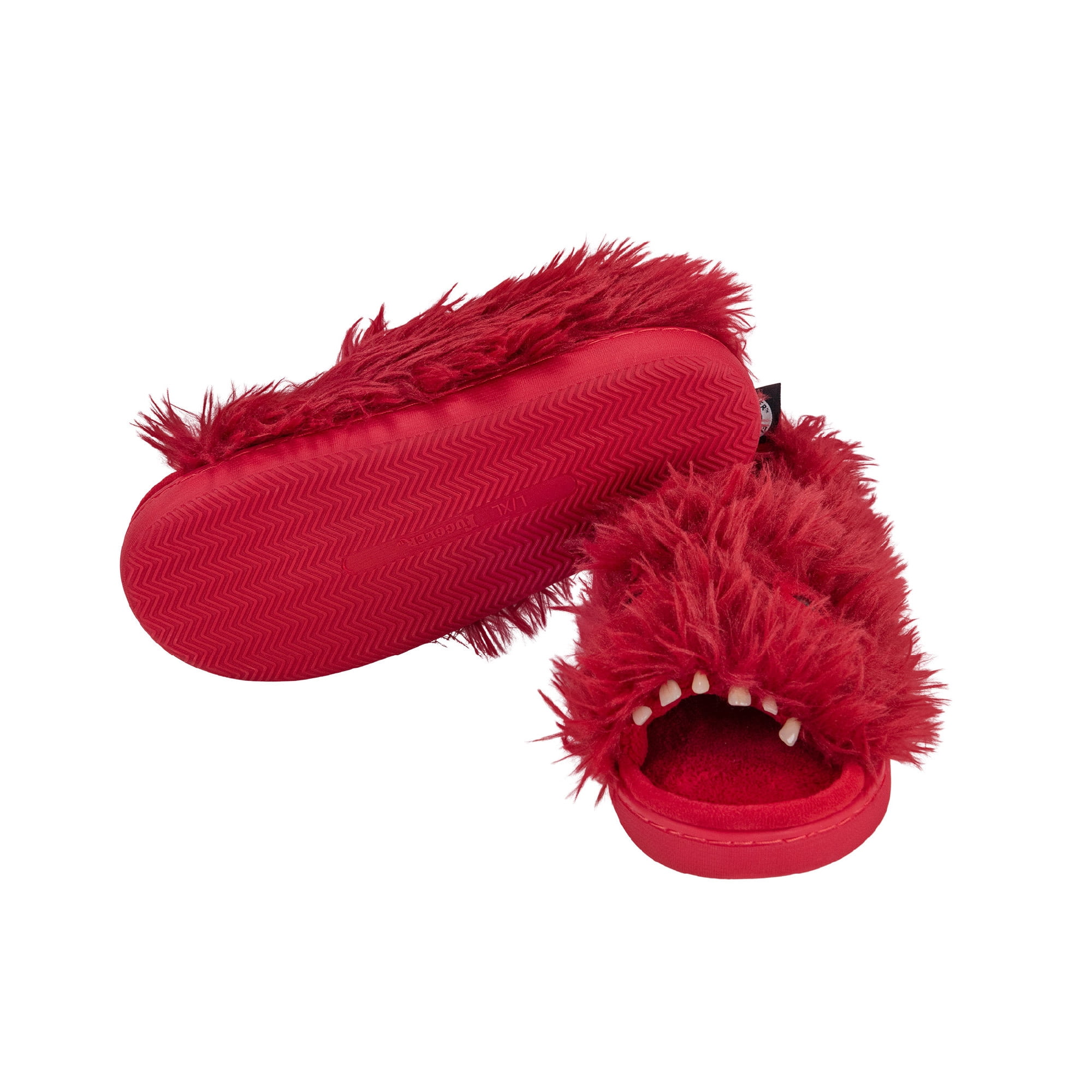 Fuggler Unisex Wide Eyed Weirdo Plush Slippers