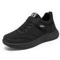 thumbnail image 1 of Wide Fit Walking Shoes for Women Men, Wide Fit Comfort Trainers with Arch Support, Breathable Mesh Sneakers for Elderly Seniors Non-Slip Casual Shoes, 1 of 7