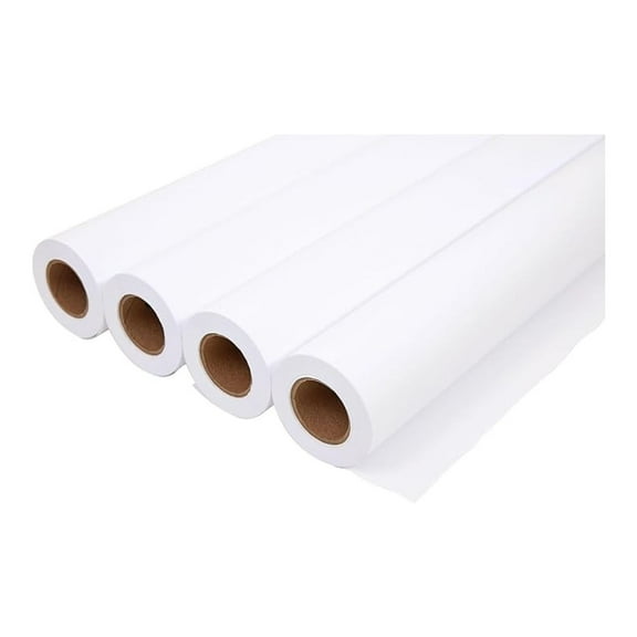 Wide Format CAD Paper 42-Inch x 150ft - 4 Rolls/Carton - 20lb Check Plot Paper for Engineering Prints