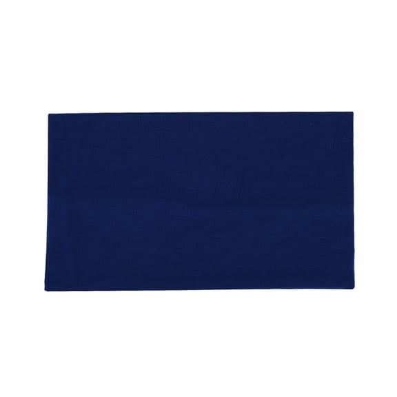 Wide Headbands For Women Men Stretch Headband Boho Head Bands Women's Hair Band Turban Workout Hairband Accessories Navy One Size