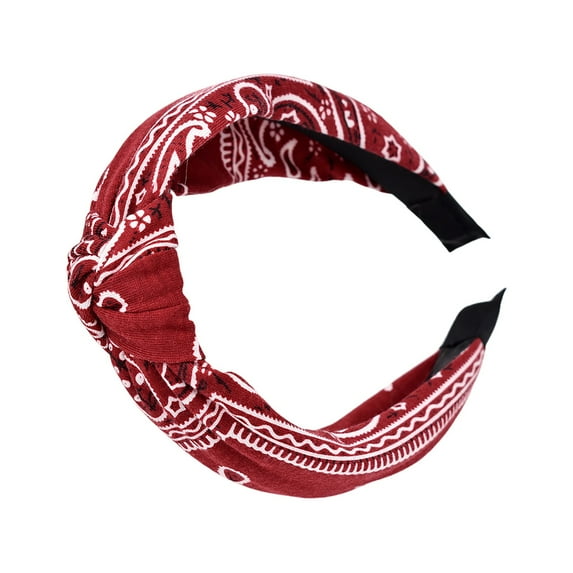 Wide Headbands Knot Turban Headband Elastic Hair Band Fashion Accessories for Women Girls - Stylish and Versatile Hair Decoration