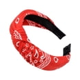 thumbnail image 1 of Wide Headbands Knot Turban Headband Elastic Hair Band Fashion Accessories for Women Girls - Stylish and Versatile Hair Decoration, 1 of 5