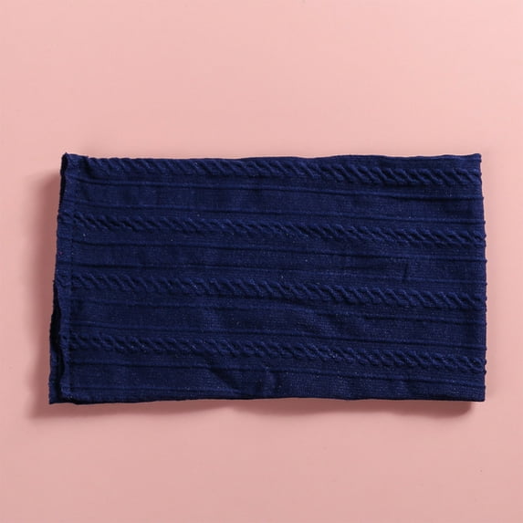 Wide Headbands for Boys & Girls Size 1-3 Soft Cotton Stretchy Protection Head Bands Toddlers Solid Color Thermal Warm Headband