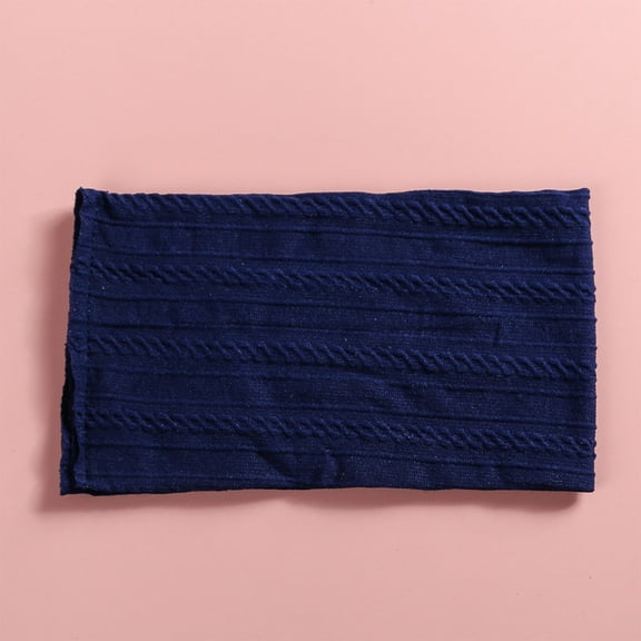 Wide Headbands for Boys & Girls Size 1-3 Soft Cotton Stretchy Protection Head Bands Toddlers Solid Color Thermal Warm Headband