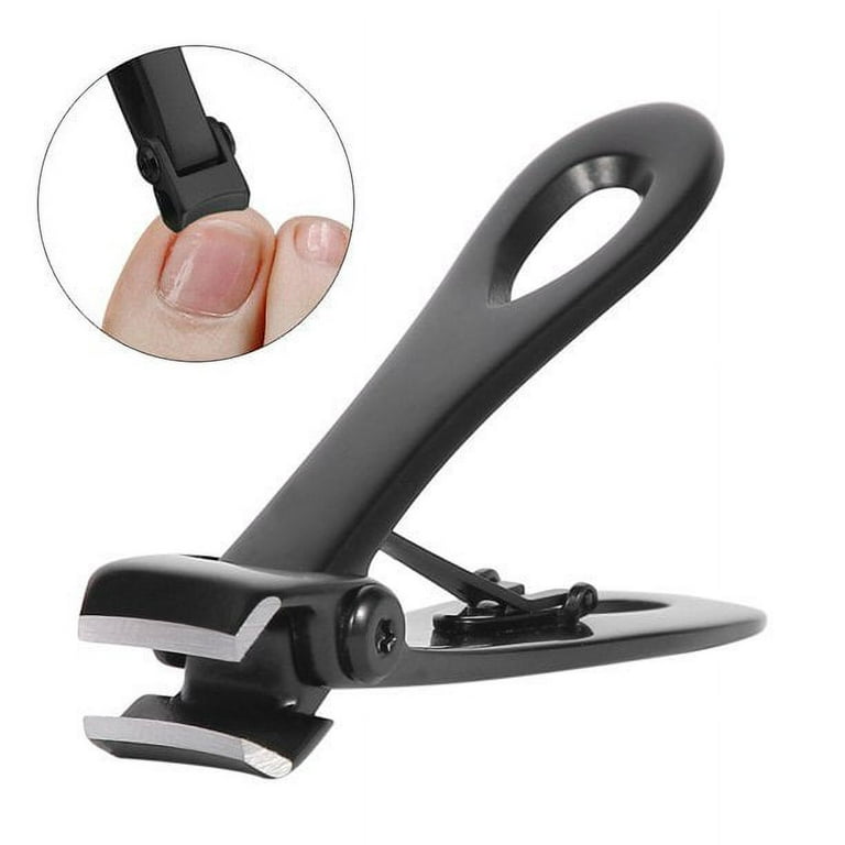 Nail Clippers for Men Thick Nails -DRMODE Heavy Duty Large Toenail Clippers  for Thick Nails with Wide Jaw Opening, Ultra Sharp Stainless Steel Finger