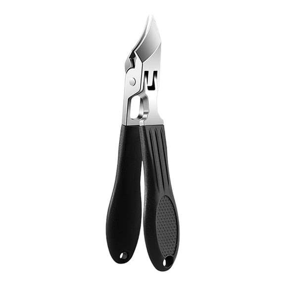 Wide Jaw Opening Slanted Nails Trimmer for Thick Toenails with Ergonomic Handle and Practical Stainless Steel Pedicure