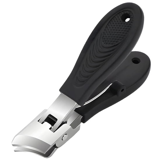 Wide Jaw Opening Toenail Clippers for Thick Nails – Heavy Duty Stainless Steel Anti-Splash Slanted Clippers Set, Sharp Fingernail Toenail Trimmers for Men, Women, Adults & Seniors