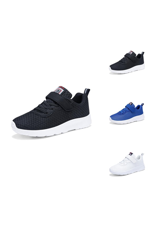 Wide Kid's Orthopedic Slip On Walking Running Tennis Shoes with Arch Support for Boys & Girls Casual Comfortable Running Shoes For Toddler/Little Kid/Big Kid