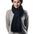 thumbnail image 1 of Wide Knit Ribbed Scarf, 1 of 6