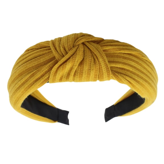 Wide Knotted Headband for Female Girl Simple Designs Makeup Hairhoop Twisted Headband High Skull Hairband for Daily Use