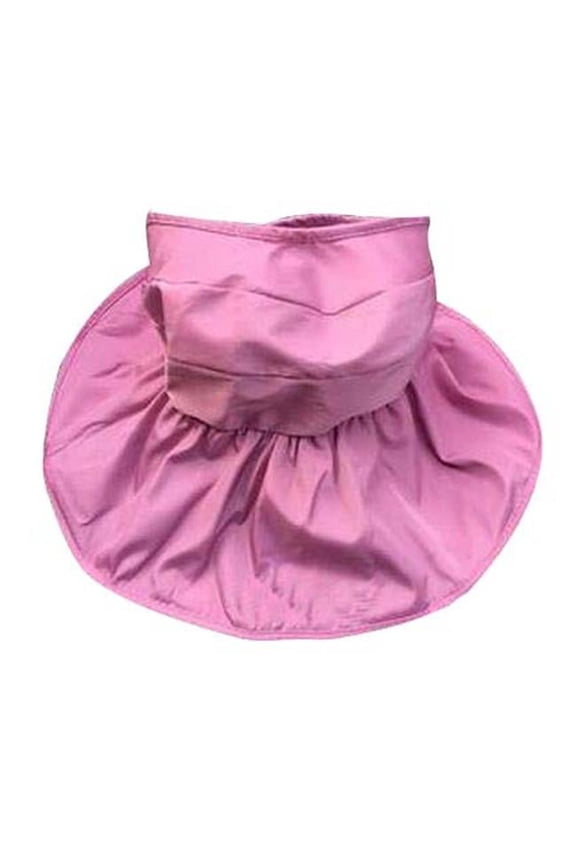 Wide Large Travel Straw Hat Folding Brim Sun Protection Hat for Women Travel Straw Hat