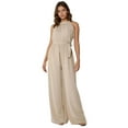 thumbnail image 1 of Wide Leg Halter Neck Jumpsuit, 1 of 6
