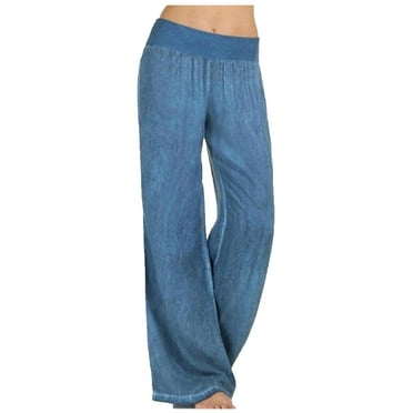CBGELRT Elegant Jeans for Women High Waist Female Flare Jeans Women ...