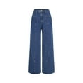 thumbnail image 1 of Wide Leg Jeans with Stitch Detail, 1 of 7