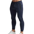 thumbnail image 1 of Wide Leg Pants Men's Slim Joggers Workout Pants Tapered Athletic Sweatpants for Jogging Running Exercise Gym Workout Athletic Bottom Sweatpants with Zipper Pockets Casual Lounge Pants, 1 of 7