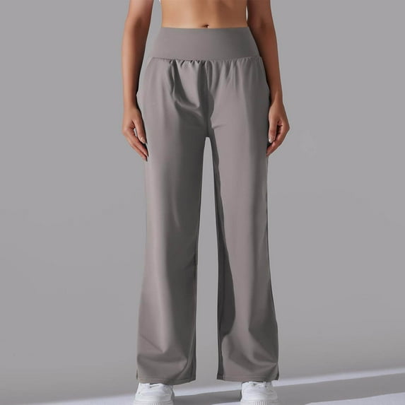 Extra-Long Wide Leg Pants Woman Stretch Yoga Leggings Fitness Running Gym Sportshigh Waist Yoga Show High Loose Casual Breathable Yoga Pants