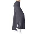 thumbnail image 1 of Wide Leg Pants Women Modal Cotton Soft Casual Lounge Comfy Stretch Sleepwear Workout Gym Yoga Pants with Pockets, 1 of 7