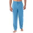 thumbnail image 1 of Wide Leg Pants for Men Elastic Waist Breathable Soft Full Length Pants Weekend Brunch Outfit, 1 of 6