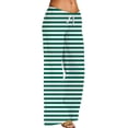 thumbnail image 1 of Wide Leg Pants for Women, Audhol Women's Casual Loose Wide Leg Pants with Pockets Palazzo Pants for Women Mint Green 3XL, 1 of 9