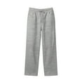 thumbnail image 1 of Wide Leg Sweatpants Women Casual High Waist Baggy Sweat Pants Y2k Cute Loose Lounge Outfits with Pockets Light Gray L, 1 of 4