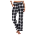 thumbnail image 1 of Wide Leg Sweatpants Women Womens Pants Womens Casual Comfortable Plaid Prints Pajamas Wide Leg Pants Long Yoga Pants, 1 of 7