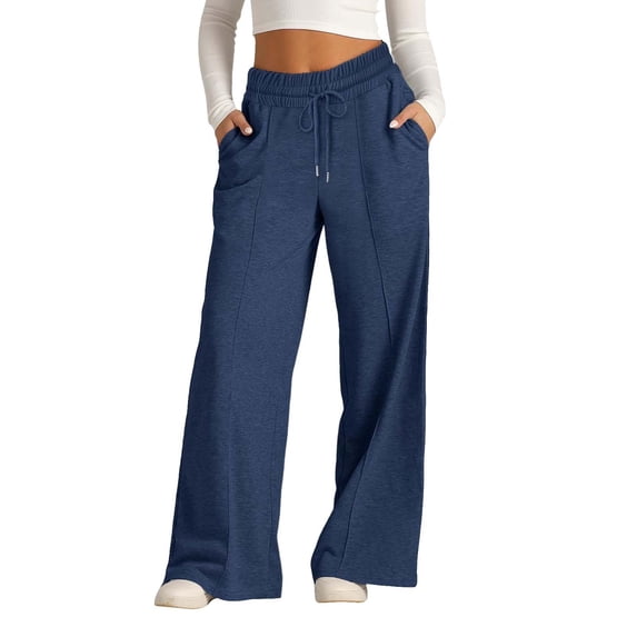 Wide Leg Sweatpants for Girls Baggy Straight Leg Track Pants Oversized Drawstring Trousers Kids High Waist Joggers Clothes