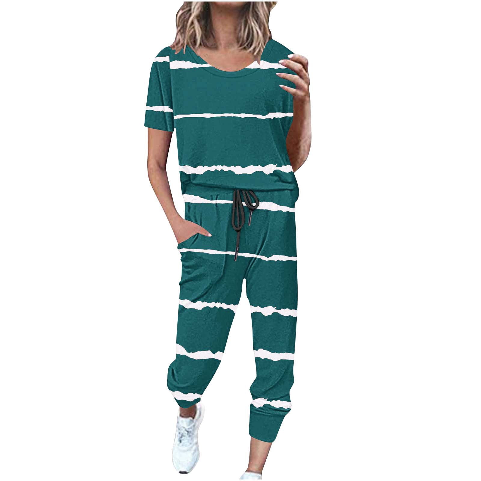 Wide Leg Two Piece Outfit For Women Sweater Sets Women 2 Piece Lounge