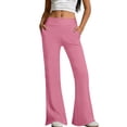 thumbnail image 1 of Wide Leg Yoga Pants For Women Casual Sweatpants Beach Pants For Women Hiking Pants Women Lightweight Wide Leg Pants Woman Wide Leg Stretch Pants Lightweight Pants For Summer Women, 1 of 6