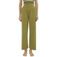 thumbnail image 1 of Wide Leg Yoga Pants for Women Loose Cozy Sweatpants High Waisted Lounge Flowy Pants with Pockets Grass Green M, 1 of 9