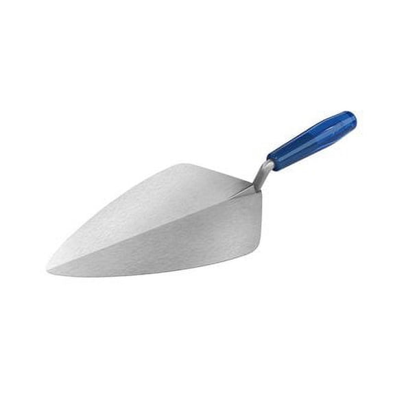 Wide London Pro Carbon Steel Brick Trowel - 11" With Plastic Handle