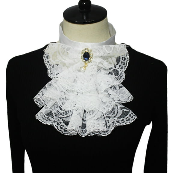 Wide Modern Embroidery Flower Tulle Lace Fabric Trim Ribbon Ruffle Appliques Collar Fringe Wedding Decors