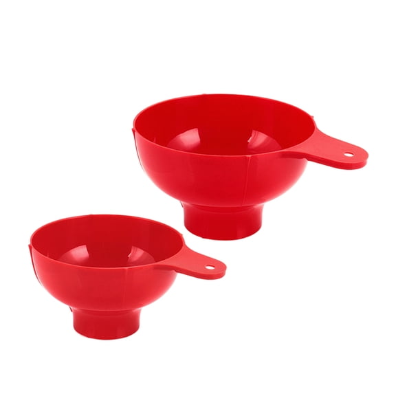 Home Canning Funnel Tools - Versatile Kitchen Accessories for Efficient Jar Filling - Set for Liquid and Powder Transfer