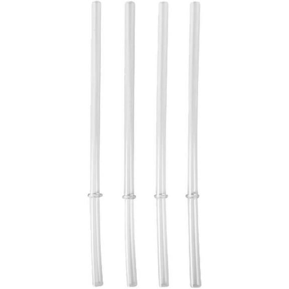 Wide Mouth Plastic Straws, 4 Pack, 10\
