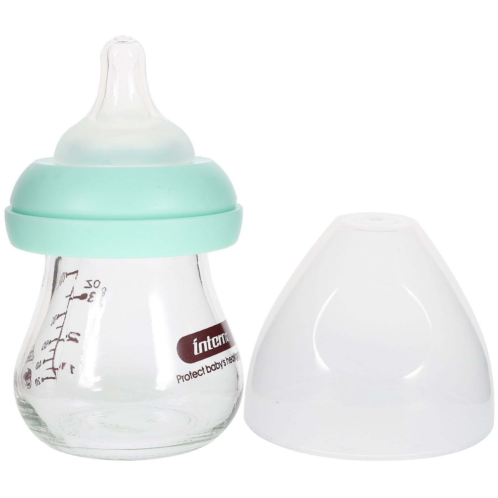 Wide Neck Glass Baby Bottle Feeding Baby Bottle Breastfeed Baby Glass