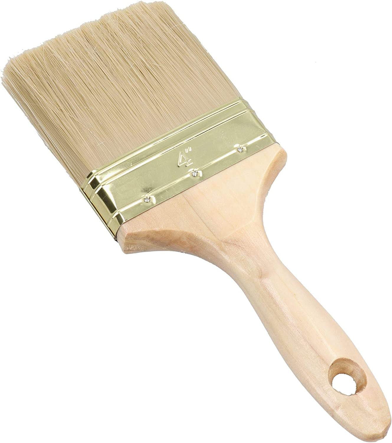 Wide Nylon Paint Brush, 100mm, for Sheds, Decking, and Fences