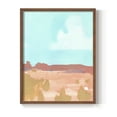 Wide Open Spaces I Framed Print in Brown Solid Wood 22 x 28 Framed