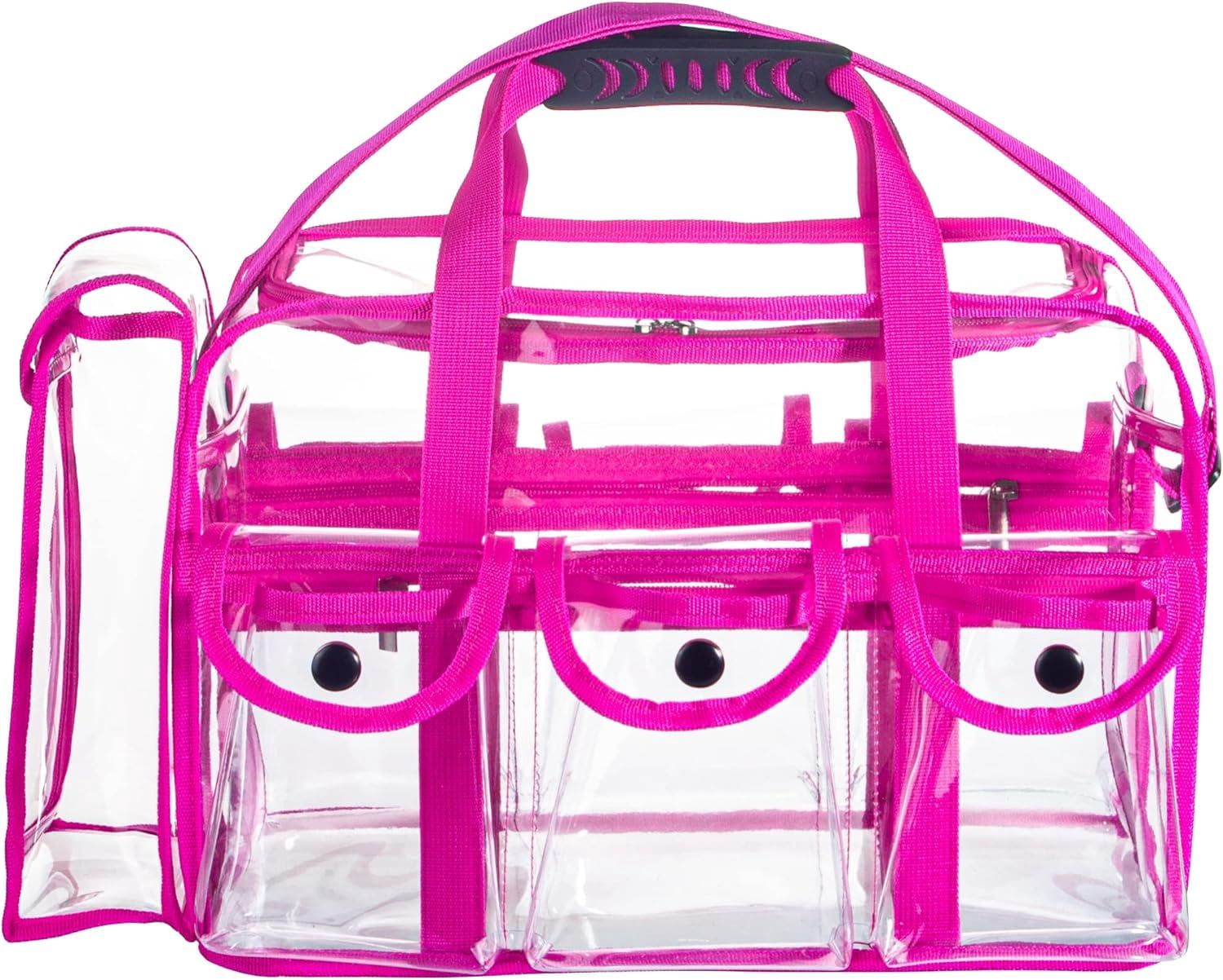 Custom Clear PVC Makeup Cosmetic Zipper Bag 