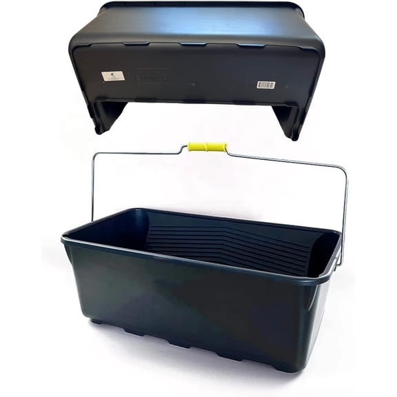Wide Paint/Epoxy Roller Bucket w/Handle- 5 Gallon, 24" Wide for 18" Roller - Pack of 1