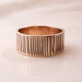 thumbnail image 1 of Wide Pure Copper Band Ring – Textured Minimalist Everyday Ring – Handmade Rustic Statement Jewelry, 1 of 2