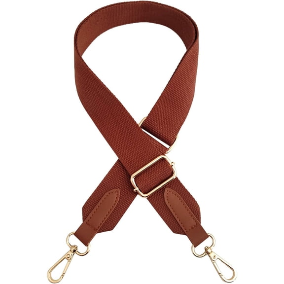 Wide Purse Strap Adjustable Canvas Replacement Crossbody Handbag Bag Strap