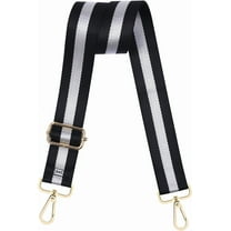 Wide Purse Strap, Adjustable Replacement Handbag Straps Crossbody, Long Shoulder Bag Belt Strap With Gold Clips For Crossbody Handbag, Canvas Bag