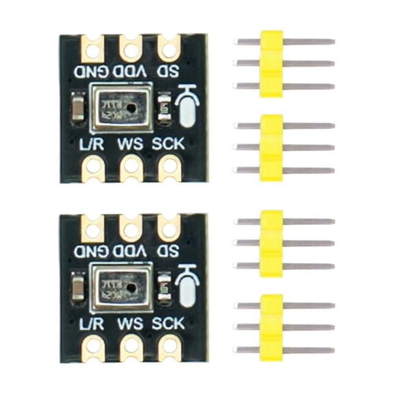 Wide-Range INMP441 Microphone Module, Low Power Design for Electronics Projects & Conference Systems