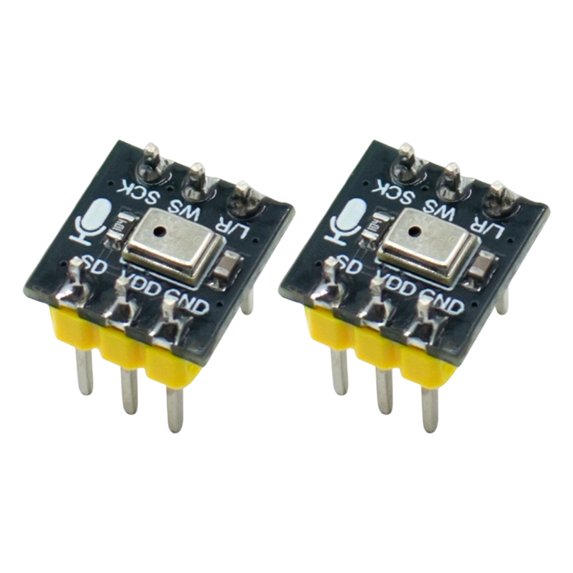Wide-Range INMP441 Microphone Module, Low Power Design for Electronics Projects & Conference Systems