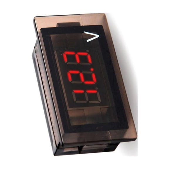 Wide Ranges Digital Voltmeter With 0.1V Accuracy Backlights Screen Voltmeter For Vehicle Motorcycle Battery Testing