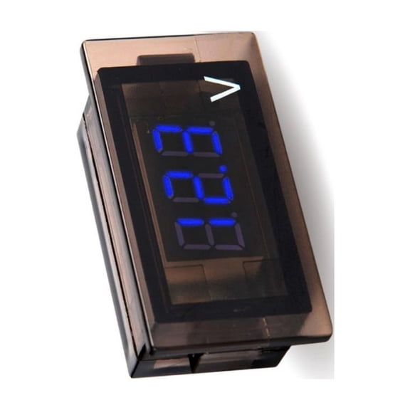 Wide Ranges Digital Voltmeter With 0.1V Accuracy Backlights Screen Voltmeter For Vehicle Motorcycle Battery Testing