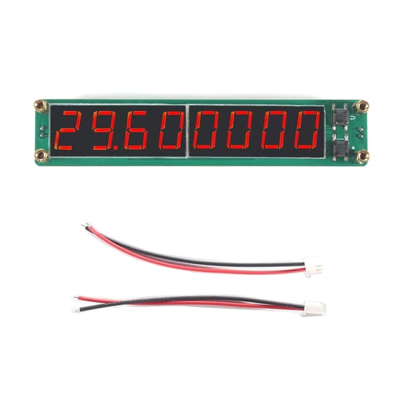 Wide Ranges Frequency Counter with Energy Efficient 0.1MHz~2400MHz for Laboratory Testing and Engineering Projects