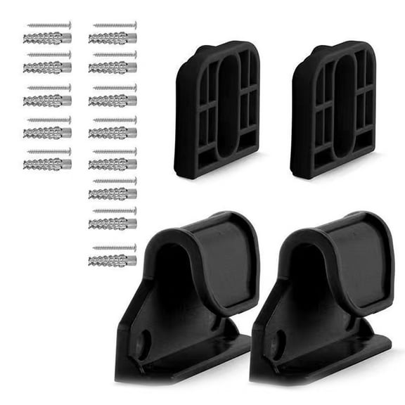 Wide Retractable Pet Gate Part Wall Mounting Hardware Brackets Screws Fixing Base Plate Hook For Home Safety
