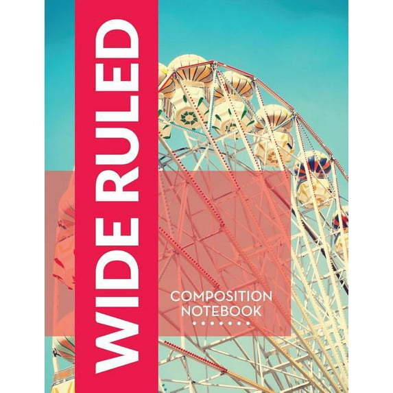 Wide Ruled Composition Notebook (Paperback)