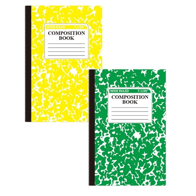 Wide Ruled Composition Notebooks, Composition Notebook, Wide Ruled ...